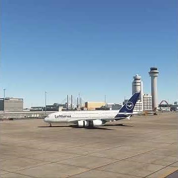 A380 Plane Takeoff from New York ✈️ | Incredible Airbus A380 Departure