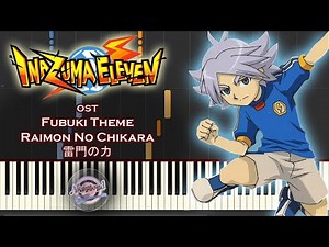 Inazuma Eleven イナズマイレブン OST - Raimon No Chikara 雷門の力 Fubuki Theme - Synthesia Piano Cover / Tutorial