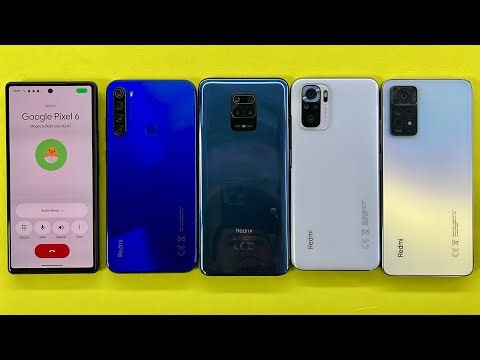 Google Pixel 6 calling Redmi Note 8T, Note 9S, Note 10S, Note 11 Pro Incoming Call & Timer