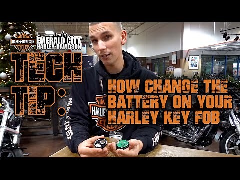 How to Replace the Battery on your Harley-Davidson Key FOB