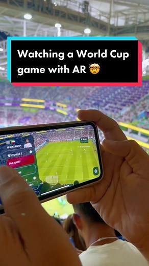 Experience World Cup Games in Augmented Reality