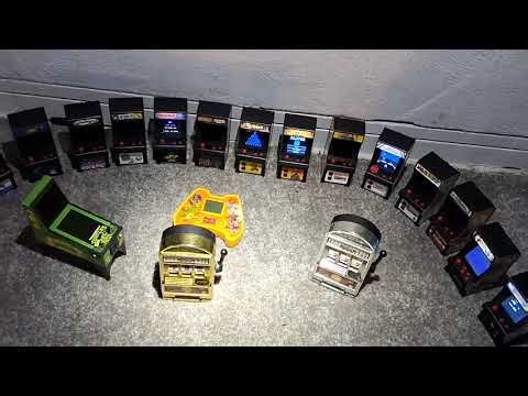 Tiny Arcades and Boardwalk Arcade mini pinball machine by Super Impulse, lucky slot and pvz bk game