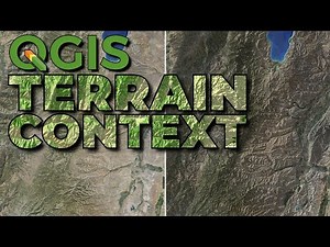 Add Topographic Context to Any Map with QGIS