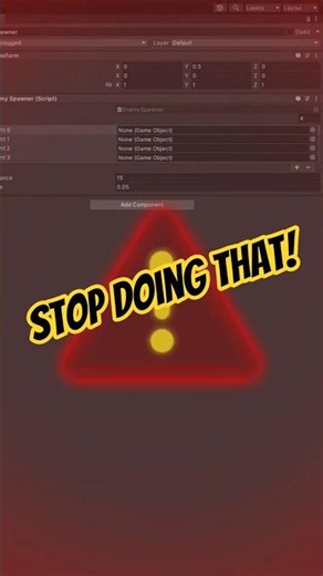 99% of Unity Devs Ignore This Tiny Button 🤯 #gamedev #unity