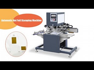 TJ-780 Automatic Hot Foil Stamping Machine (Heavy Duty)