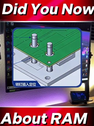 The Secret Purpose of RAM Holes! 💻⚡ #shorts #techshorts #pcbuilding #ram