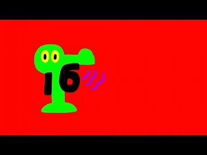 Sesame Street Abstract Count 16 My Version Remastered