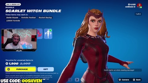 ALL these CREW SKIN Styles in Fortnite!