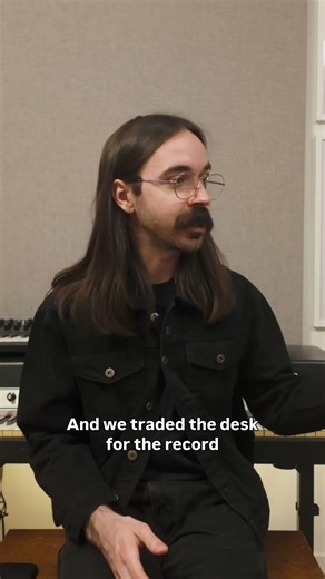 My custom studio desk