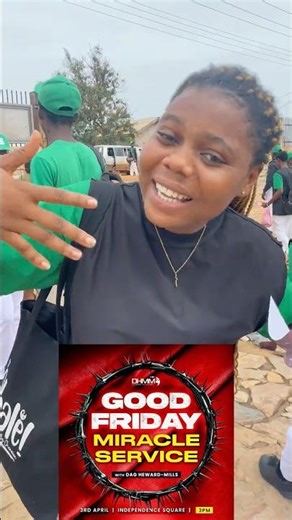 It’s all about the Good Friday Miracle Service with Bishop Dag Heward Mills #Gfms !!! Let’s goooo!!
