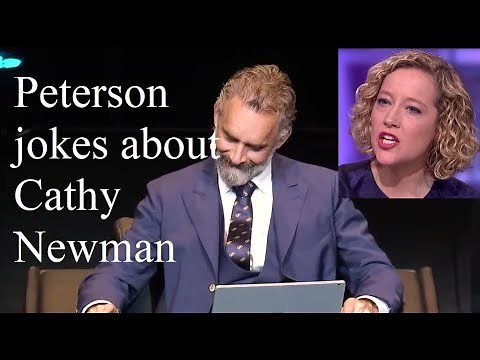 Jordan Peterson Jokes About Cathy Newman!