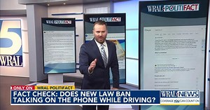 Fact check: Did NC enact 'hands free' law banning phone use while driving?