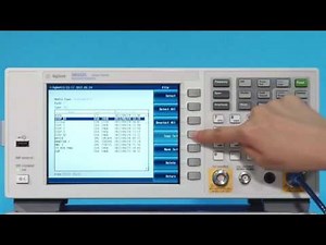Using the User Quick Set-up Softkeys | N9322C BSA Basic Spectrum Analyzer | Keysight Technologies