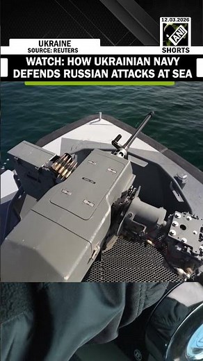 Watch: How Ukrainian navy helps keep Black Sea shipping corridor safe amid Russian attacks