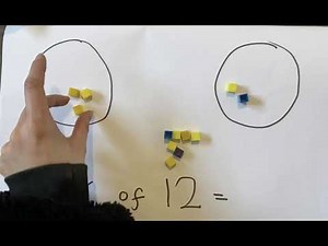 Sharing objects in half. Lesson 3. Year 1