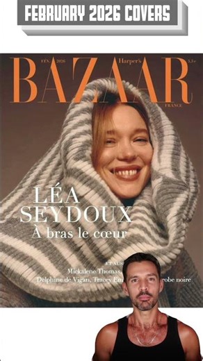 HARPER'S BAZAAR FRANCE Feb.26- Léa Seydoux by Colin Dodgson #fashionphotography