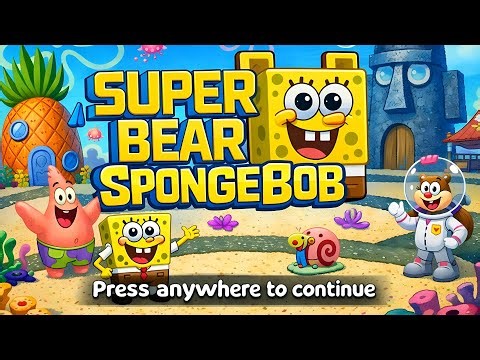 SpongeBob World!! Multiplayer NEW UPDATE Super Bear Adventure