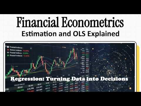 Estimation & OLS Explained Simply | Simple Linear Regression for Managers | Financial Econometrics