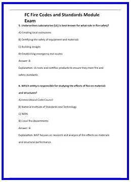 FC Fire Codes and Standards Module Exam158 636x882