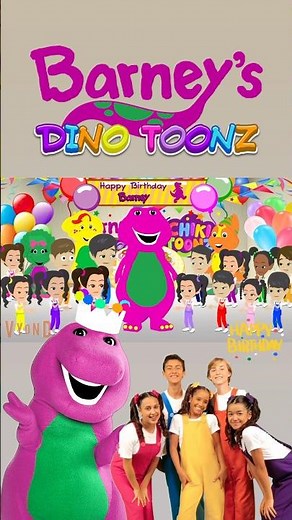 Barney’s Birthday Song | Barney’s Dino Toonz | ‪@barney‬ and ‪@ChikiToonz‬ #barney #chikitoonz