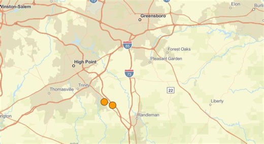 2 small earthquakes hit Randolph County on Sunday