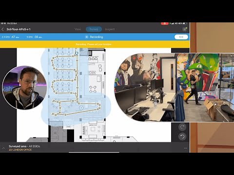 Performing Wi-Fi Validation Site Surveys with Ekahau Sidekick and Survey Mobile App