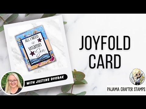 Joy Fold Card That Flips Both Directions | Sea Creature Stamp Tutorial