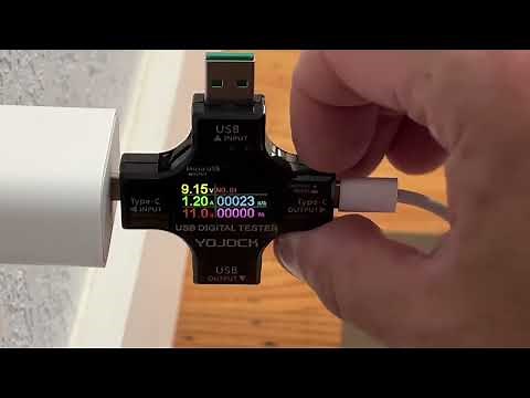 YOJOCK USB C Tester USB Power Meter 2 in 1 Digital Multimeter Review