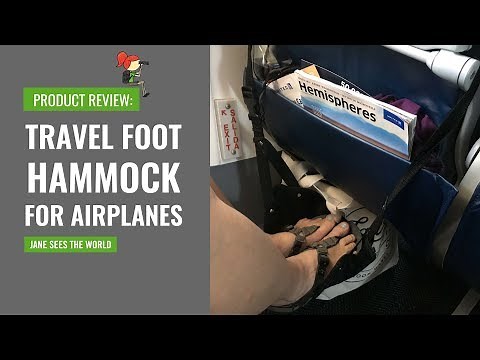 Travel Product Review: Airplane Foot Hammock