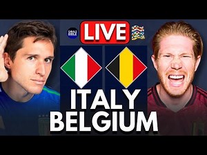 🔴ITALY vs BELGIUM LIVE | UEFA Nations League 2024 | Full Match LIVE Today