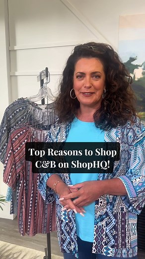 Shop with us on ShopHQ! Here are Becky's top reasons for tuning in to one of our live shows with @shophq. Follow our fabulous host Becky: @beckywrightonair | Christopher and Banks