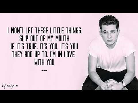 Charlie Puth - Little Things (Lyrics)