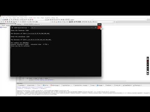 Amicable Numbers - C Programming Language
