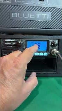 President Mc KINLEY II FCC CB Radio. How To Adjust RF Gain #cbradio