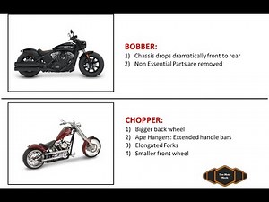 Difference between Bobber and Chopper