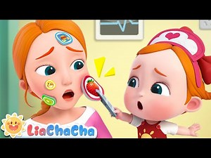 Little Doctor Song | Hospital Play | Good Habits for Kids | Nursery Rhymes & Kids Songs | LiaChaCha