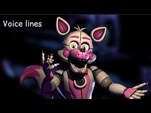 Funtime Foxy all voice lines (with subtitles)