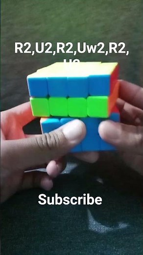 Solving all pll parity on a 4×4 Rubik's cube#4x4Cube #PLLParity #RubiksCube #Cubing #NoobCuber