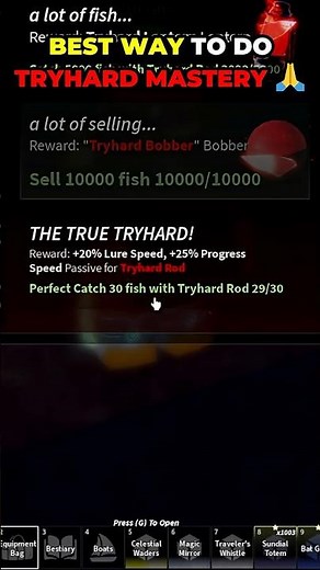 THE EASIEST WAY TO GET PERFECT CATCHES WITH TRYHARD ROD!! 😼 #roblox #fisch #robloxmemes #gaming