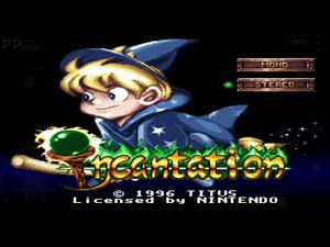 Incantation (SNES) Gameplay