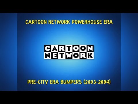 Cartoon Network Powerhouse Era Pre-City Era Bumpers (2003-2004)