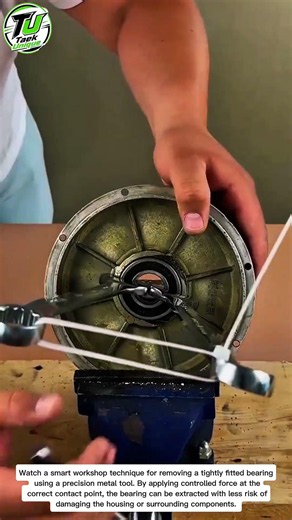 This Simple Bearing Removal Trick Saves Hours of Repair Time! 🔧