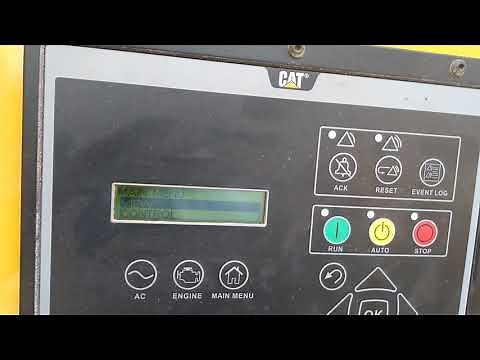 How to Start and Stop Catripiller Generator EMCP 4.1