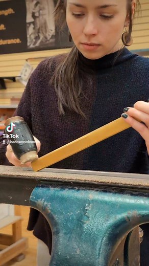 Flash to bang- Building a 12" Hybrid Saw with Cass & Adam 💥 #badaxetoolworks #tooltok #woodtok #handtoolsonly #handtoolwoodworking #handtool #building #handcrafted #whatsonyourbench #sawmaking #fyp | Bad Axe Tool Works