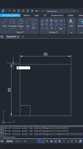 #Lokalizacja - Distance from Endpoint w #GstarCAD