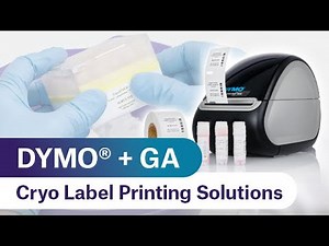 DYMO® + GA International Cryo Label Printing Kit