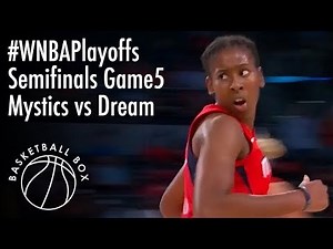 [WNBA Playoffs Semifinals Game5] WAS Mystics vs ATL Dream, Full Game Highlights, September 4, 2018