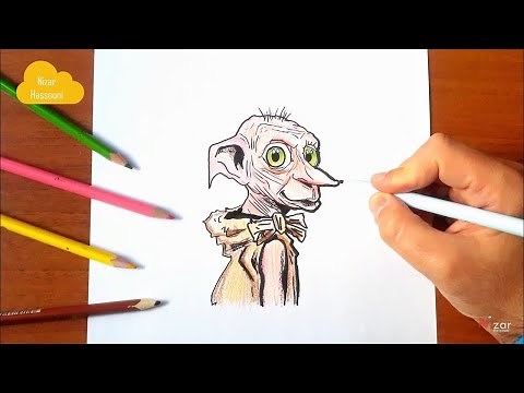 Comment dessiner Dobby dans Harry Potter