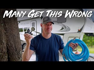 How To Setup RV Water The Right Way!