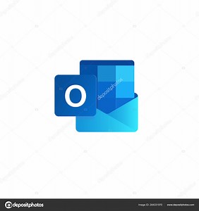 New Outlook Icon Popular Program Office Microsoft